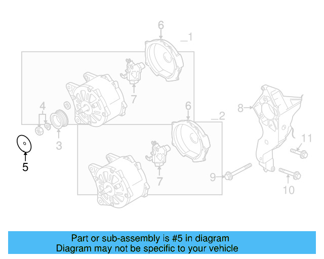 Pulley Cap 037-145-291 - View 5