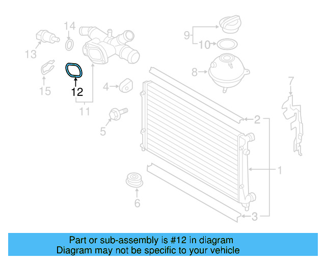 Radiator Support Panel Reinforcement Bolt N-910-338-02 - View 17