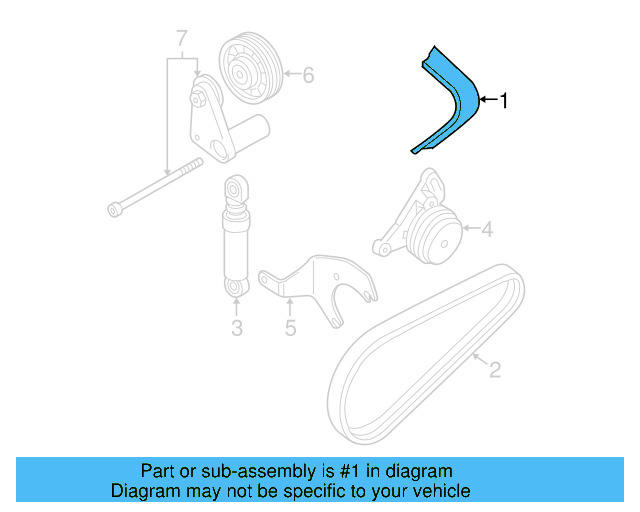 Serpentine Belt 038-903-137-T