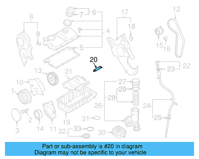 Tube 03G-103-634-M - View 4
