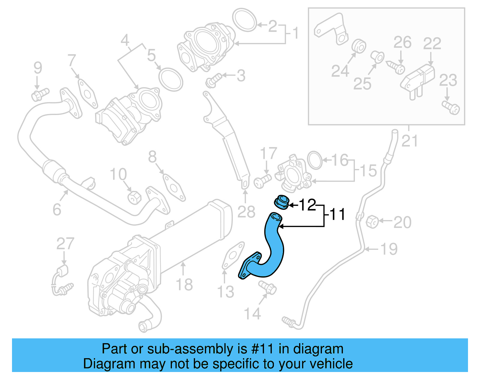 Connector Pipe 03G-131-521-AJ