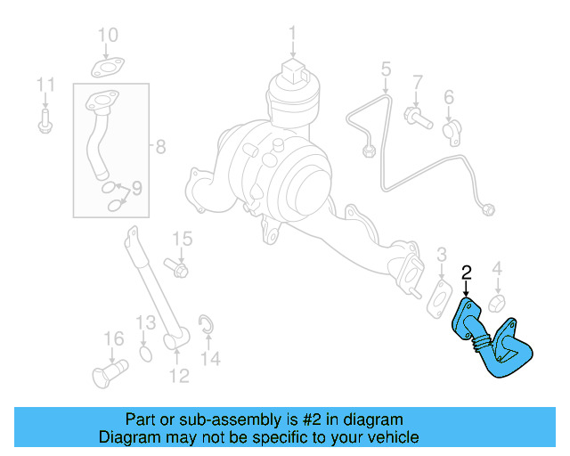Connector Pipe 03G-131-521-AT - View 40