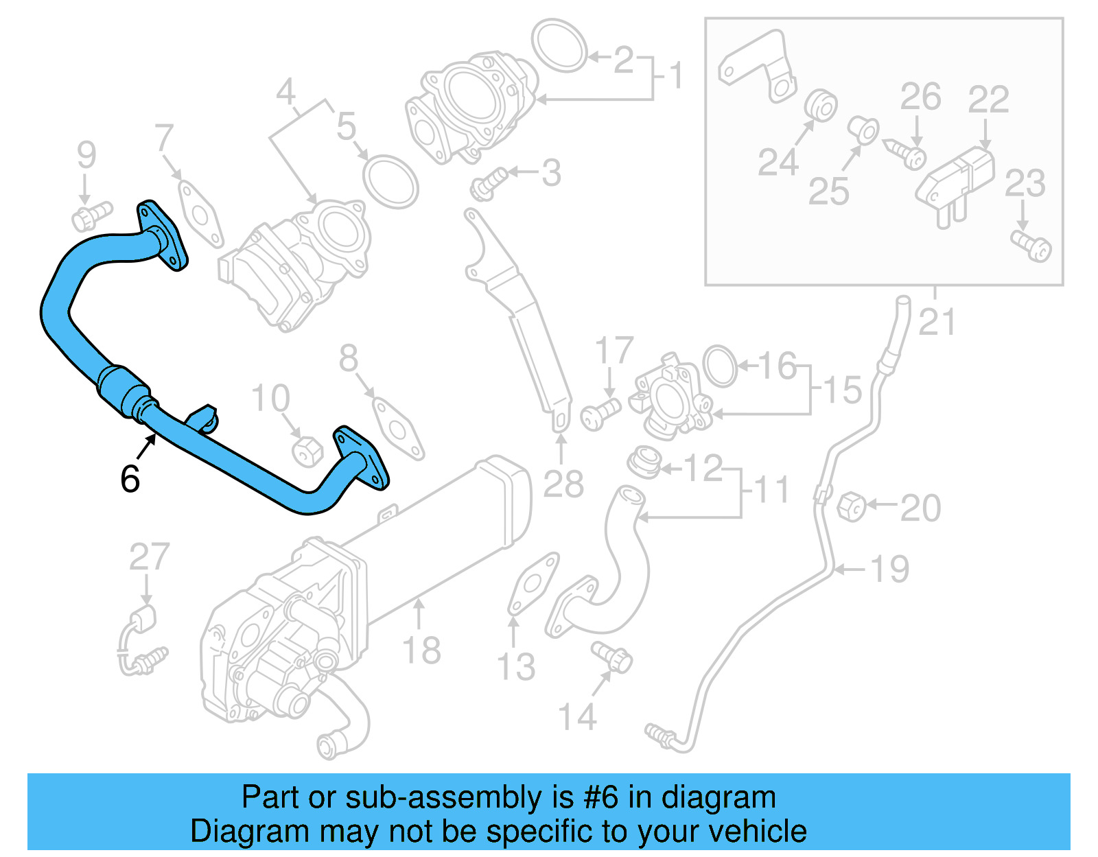 Connector Pipe 03G-131-521-AT - View 43