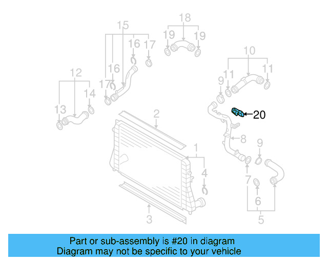 Pressure Sensor 03G-906-051-D - View 22