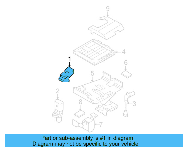 Pressure Sensor 03G-906-051-D - View 56
