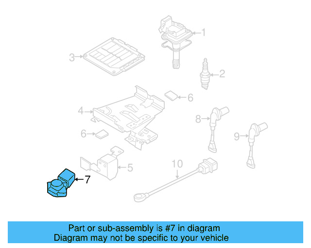 Pressure Sensor 03G-906-051-D