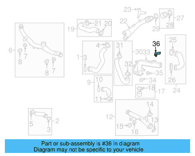 Pressure Sensor 03G-906-051-M - View 82