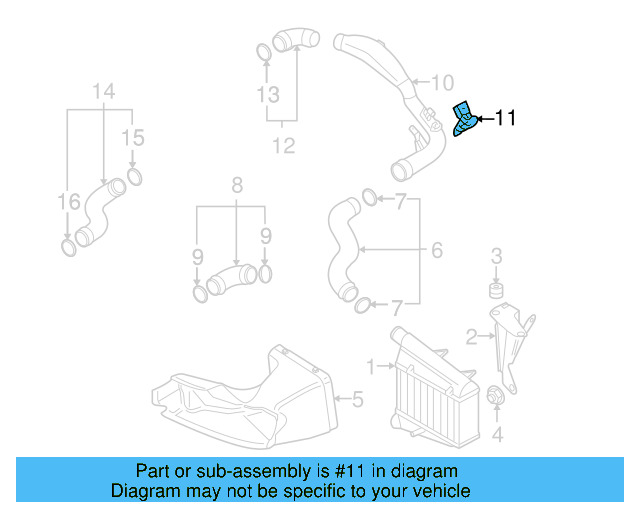 Pressure Sensor 03G-906-051-M - View 48