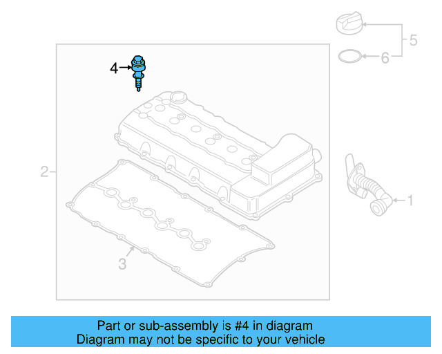 Valve Cover Bolt 03H-103-831