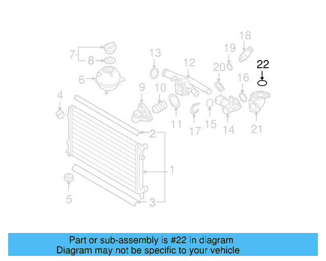 Flange Seal 03H-121-041-A - View 28