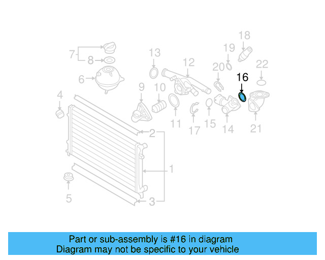 Adapter Seal 03H-121-041 - View 33