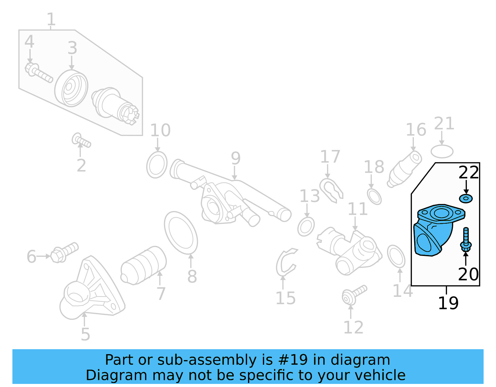 Flange 03H-121-131-A - View 16