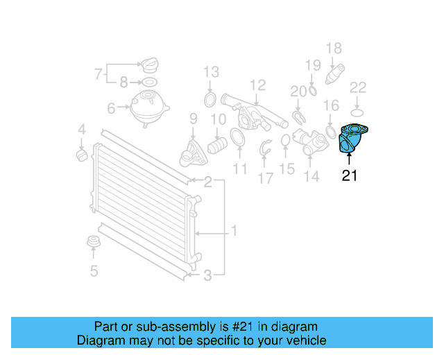 Flange 03H-121-131-A - View 49