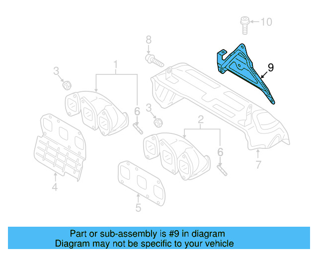 Bracket 03H-253-049 - View 2