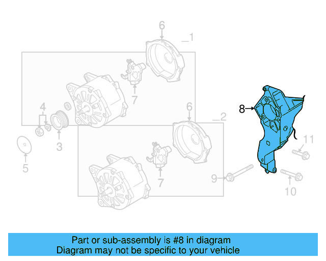 Alternator Bracket 03H-260-089-G