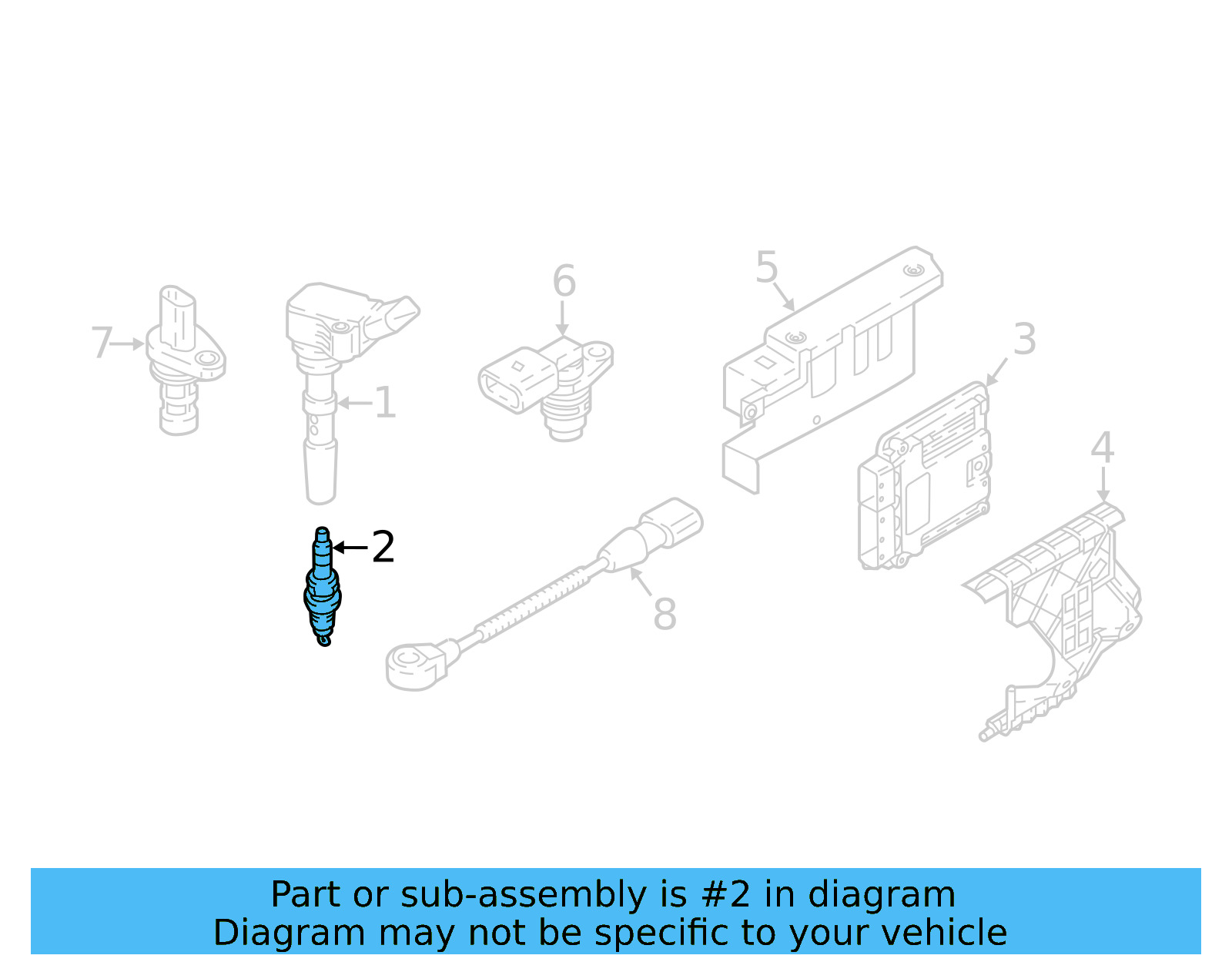 Spark Plug 03H-905-600-A