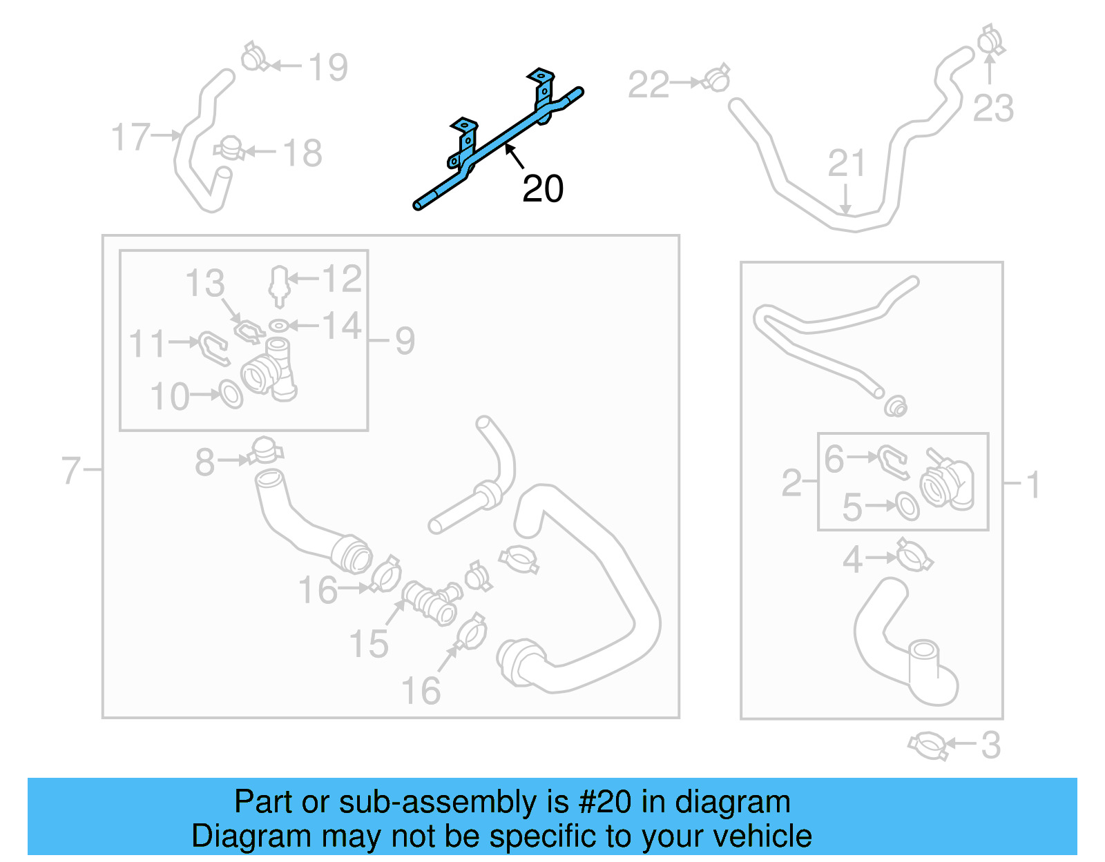 Connector Tube 03H-971-501-E - View 11