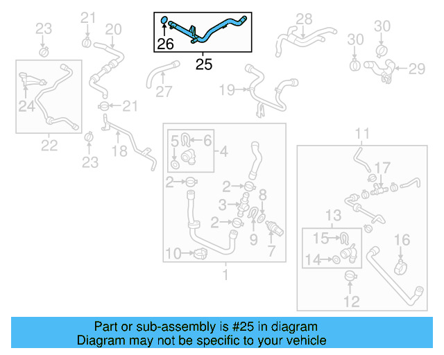Connector Pipe 03L-121-065-T - View 15