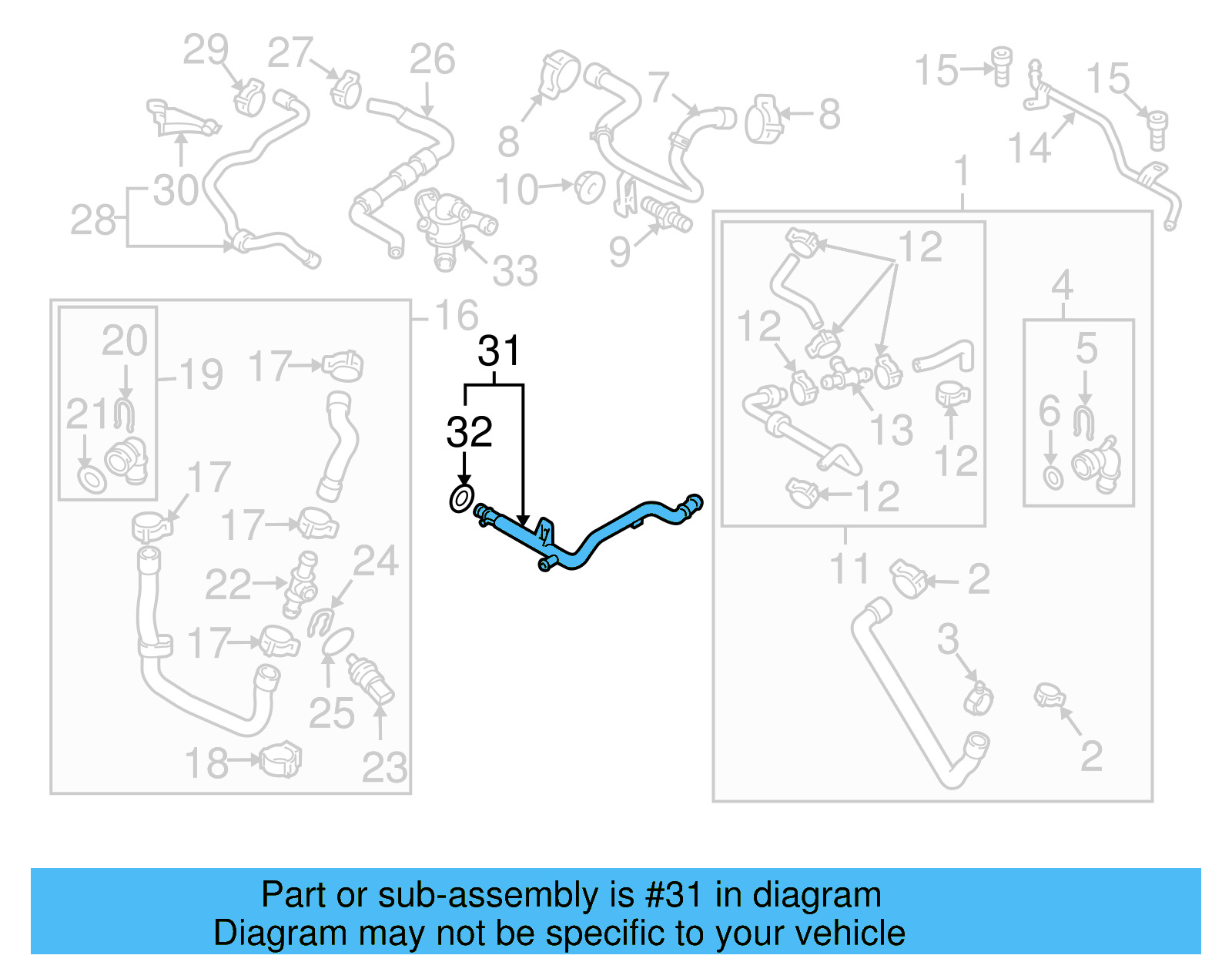 Connector Pipe 03L-121-065-T - View 10