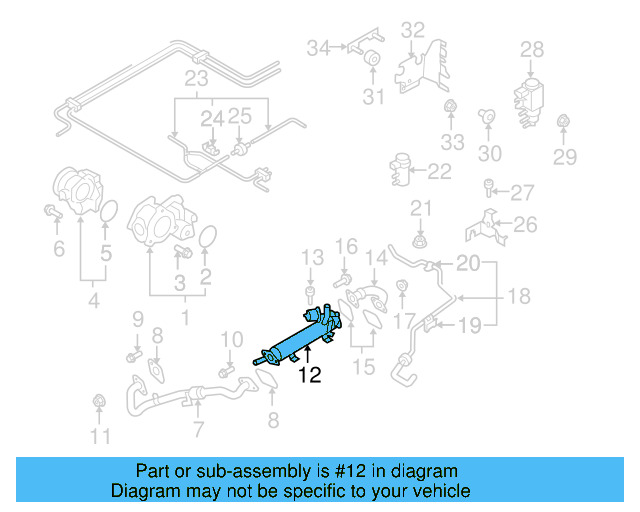Cooler 03L-131-512-AF - View 20