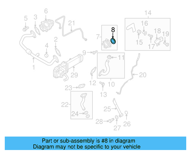 Adapter Gasket 03L-131-547-C - View 21
