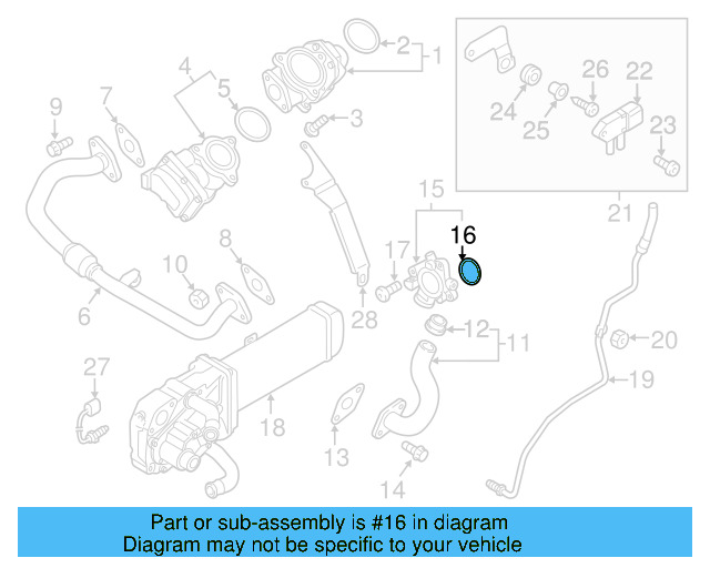 Adapter Gasket 03L-131-547-C - View 22