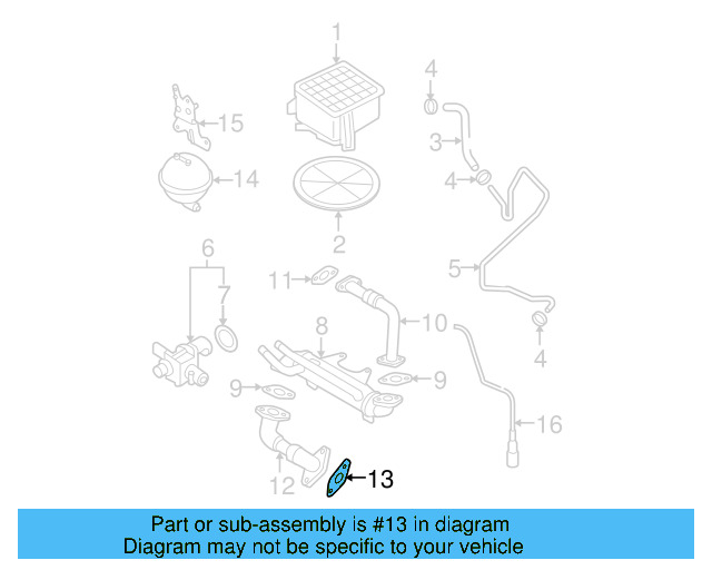 Exhaust Gas Re 03L-131-547-D - View 34