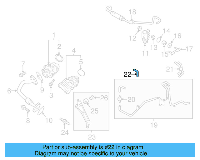 Connector Hose 03L-131-605-N