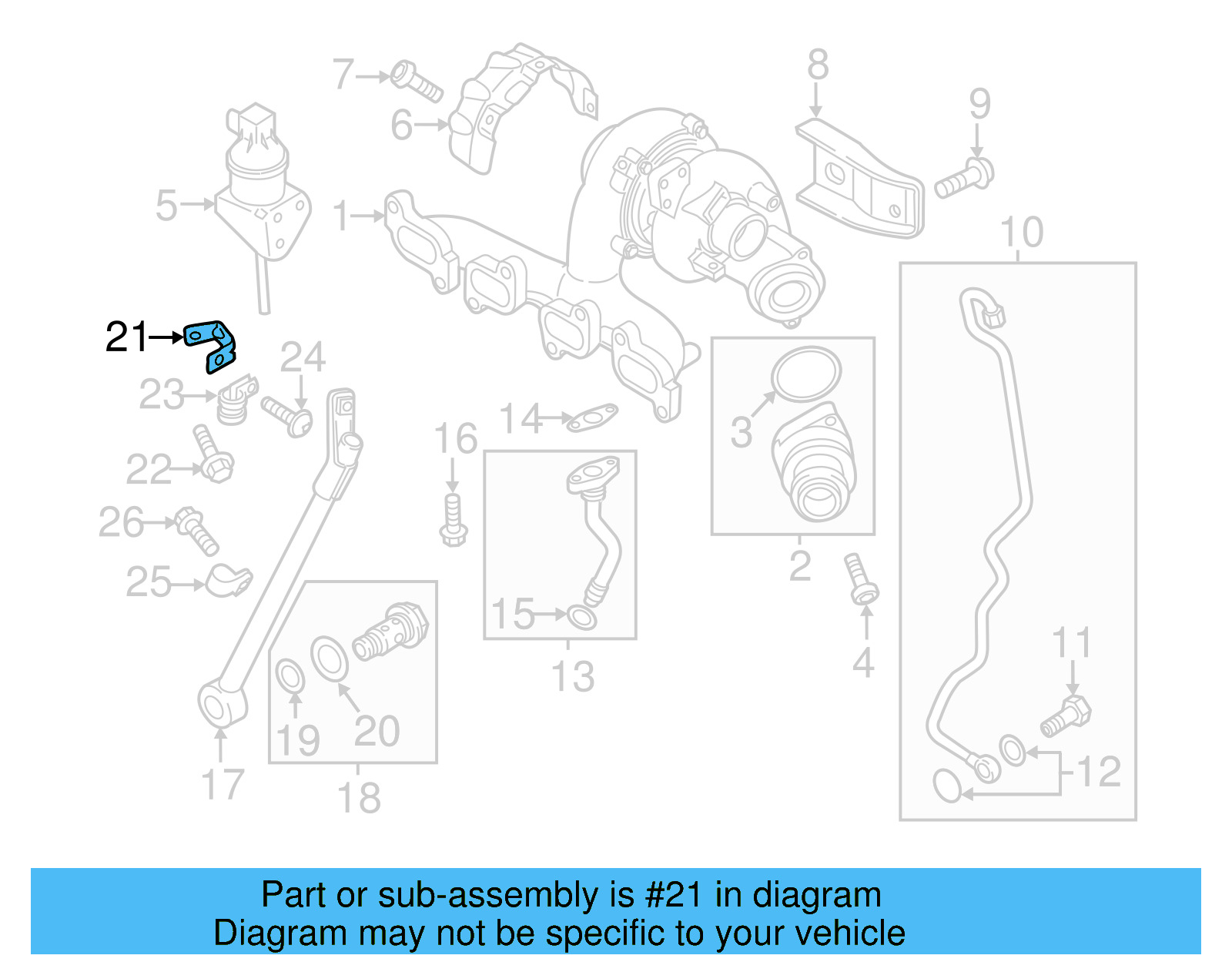 Retainer 03L-145-764-A - View 3