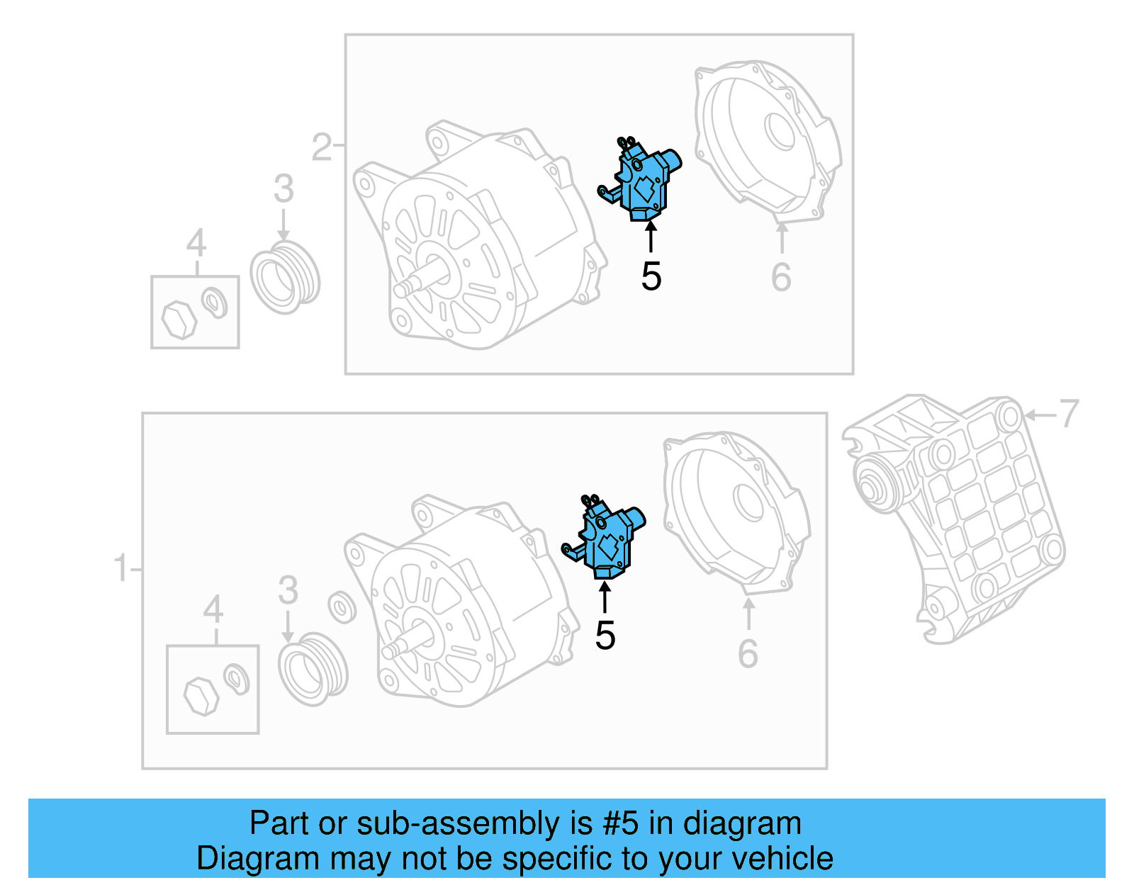 Voltage Regulator 03L-903-803-E - View 6