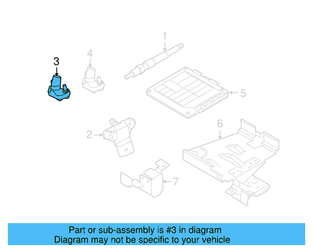 Engine Camshaft Position Sensor 03L-957-147 - View 22