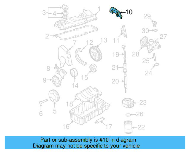 Engine Timing Cover 048-109-173-D - View 8