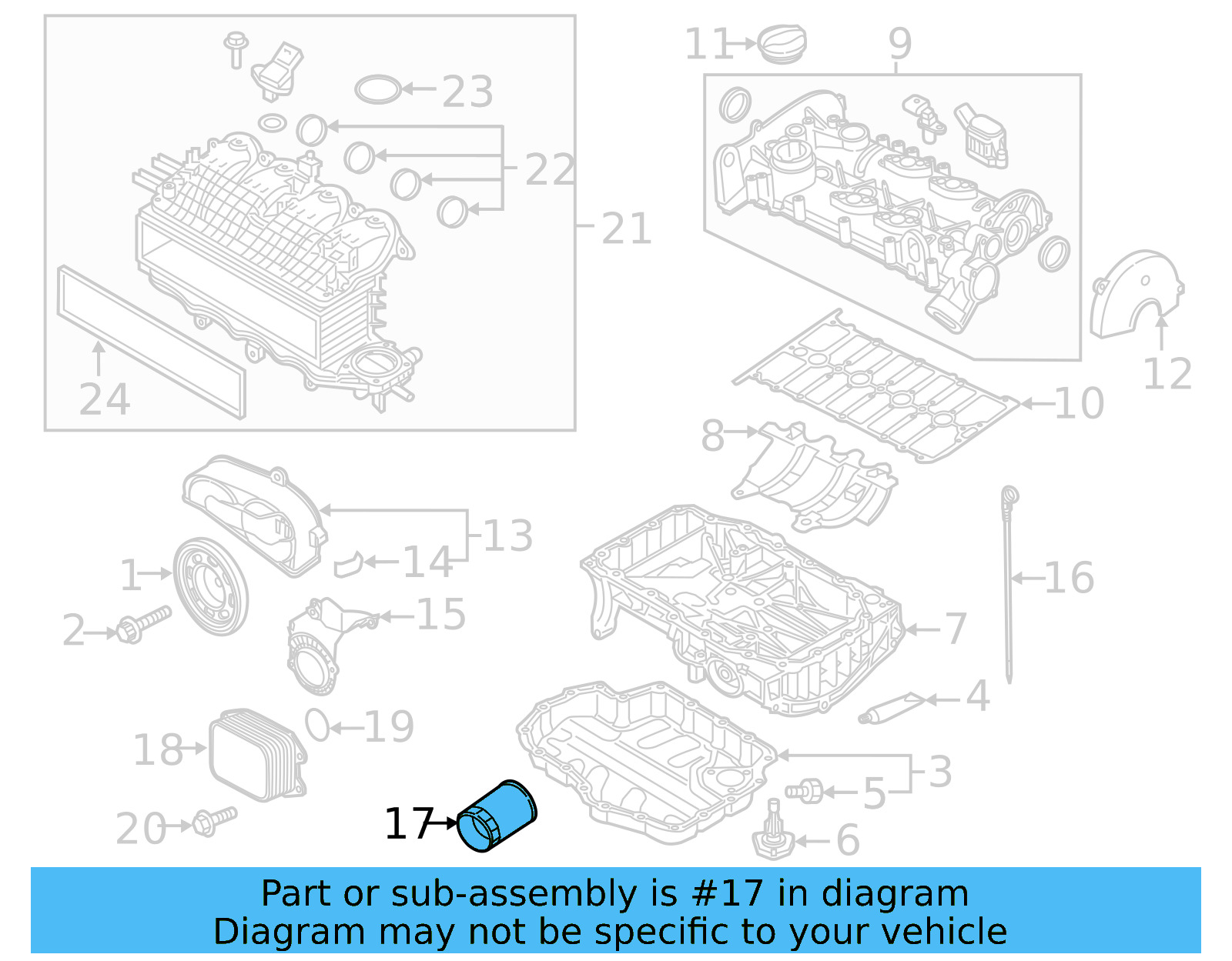 Oil Filter 04E-115-561-T