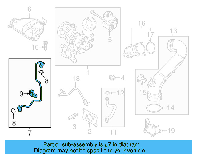 Oil Return Tube 04E-145-735-AC - View 18