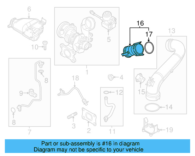 Connector Tube 04E-145-875-F - View 10