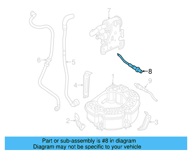 Oxygen Sensor 04E-906-262-EE - View 4