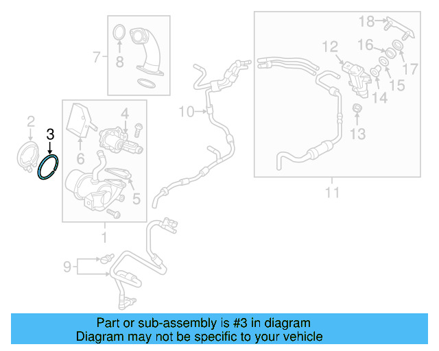 Cooler Gasket 04L-131-547 - View 9
