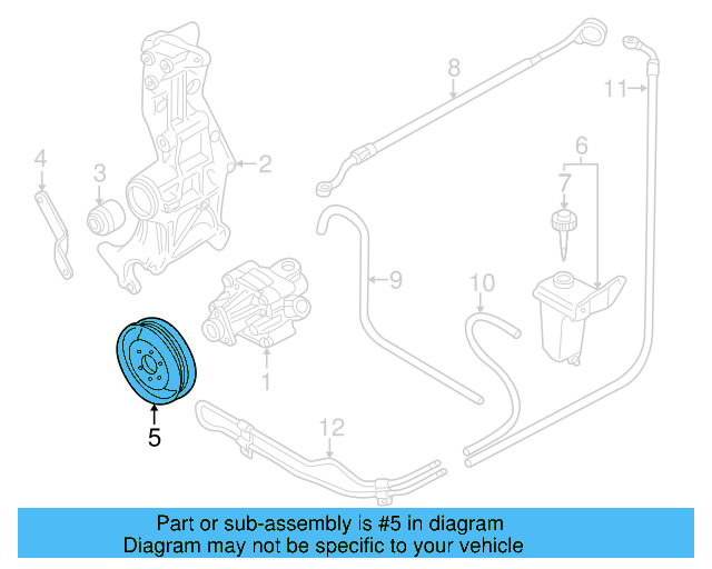 Pulley 058-145-255 - View 2
