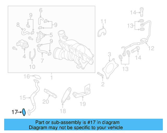 Return Line Gasket 058-145-757-A - View 26