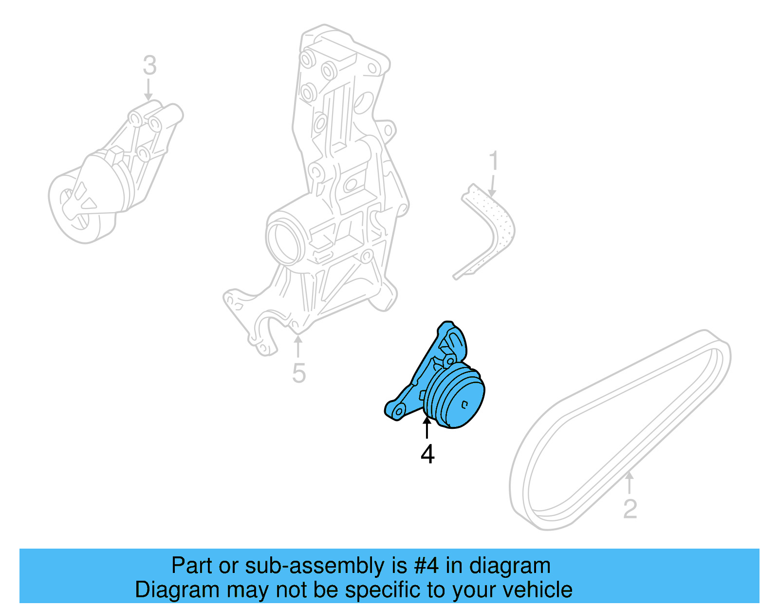 Belt Tensioner 058-260-511