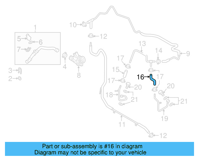Connector Hose 059-121-055-E