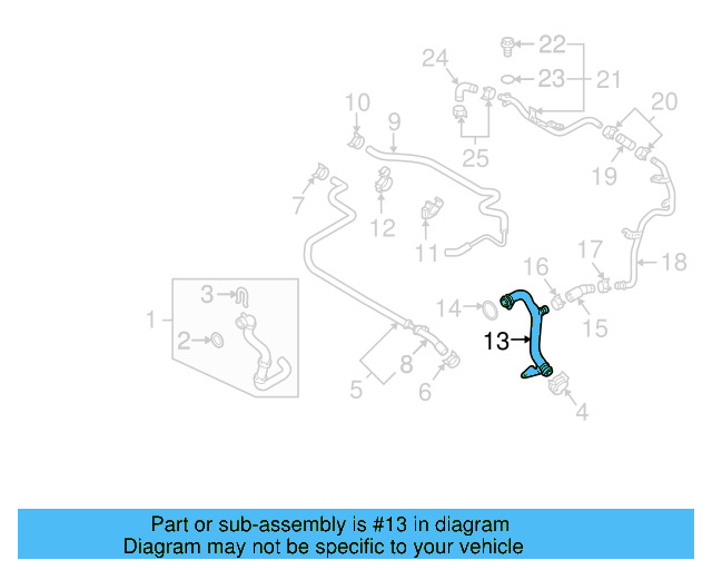 Water Pipe 059-121-071-BF