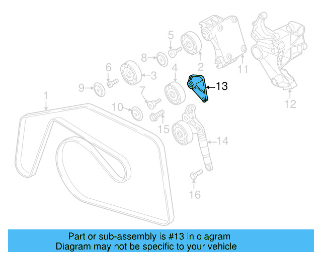 Mount Bracket 059-145-174-A - View 5