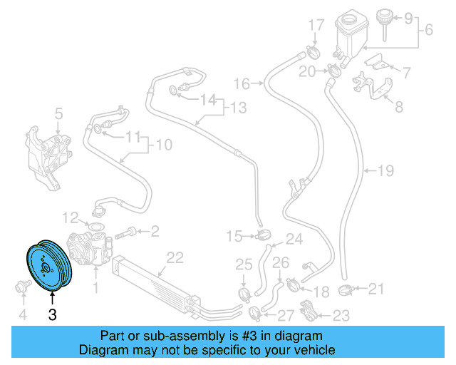 Pump Pulley 059-145-255-G
