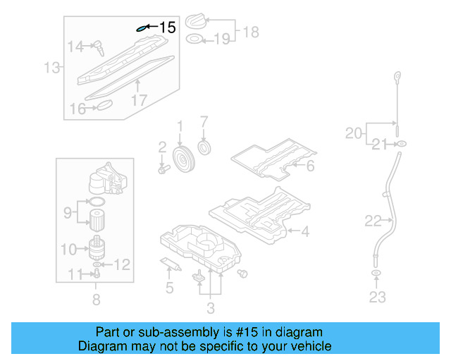 Engine Camshaft Seal 066-109-091-A - View 4
