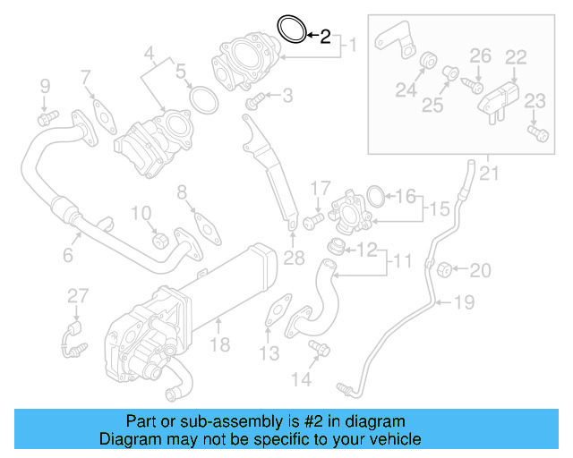 Valve Gasket 03G-131-547-C - View 6