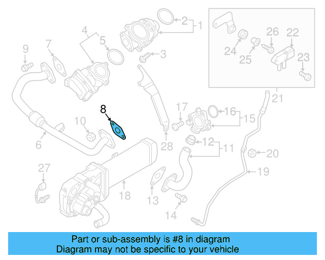 Adapter Gasket 03L-131-547-C - View 24