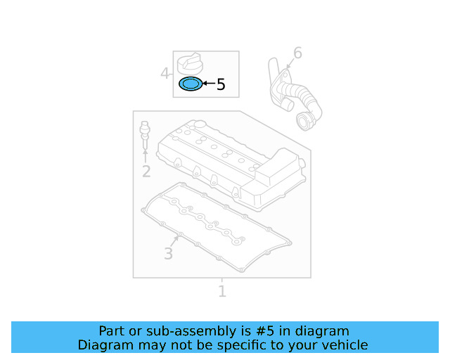 Filler Cap Gasket 06A-103-483-D - View 39