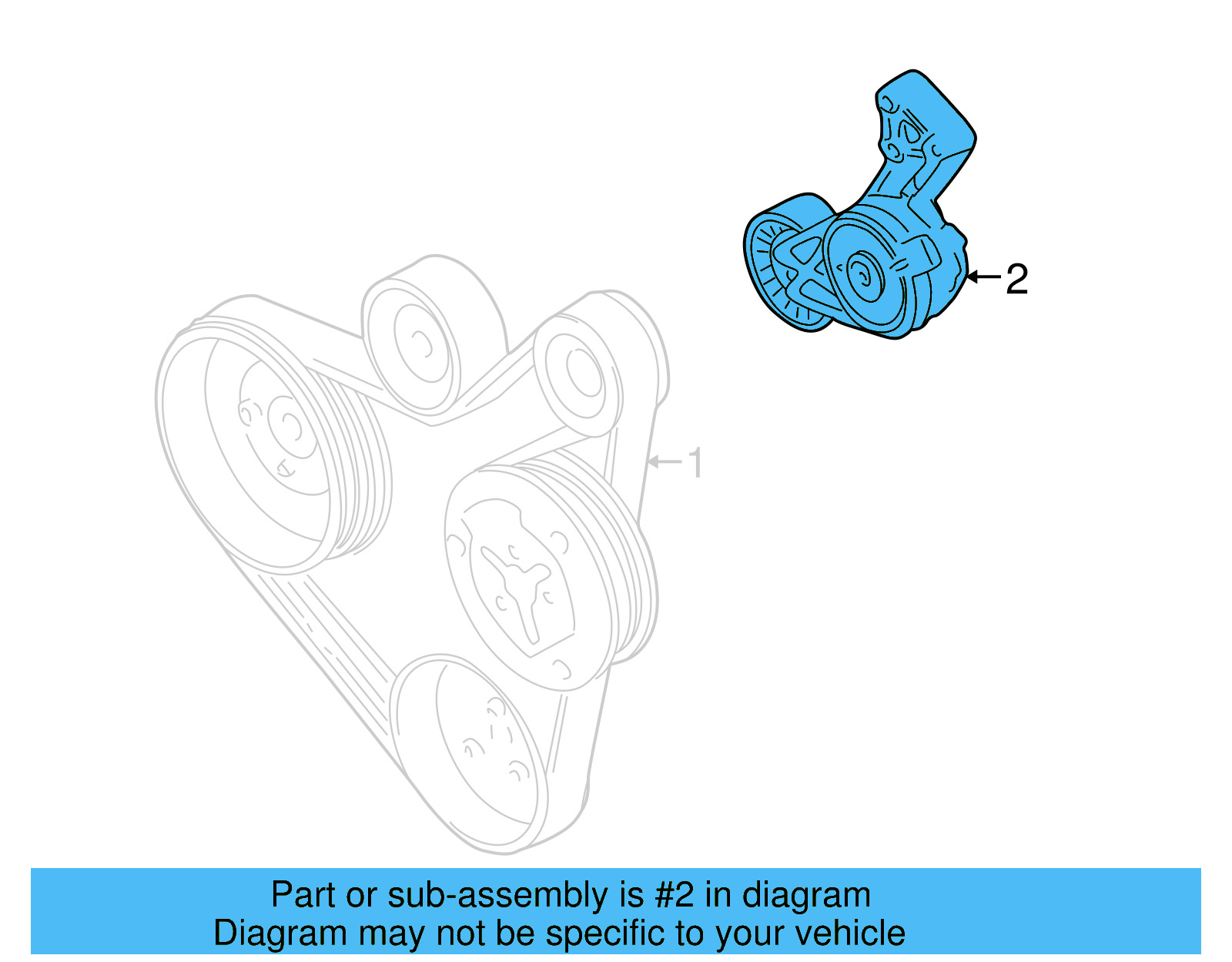 Belt Tensioner 06A-903-315-E - View 14
