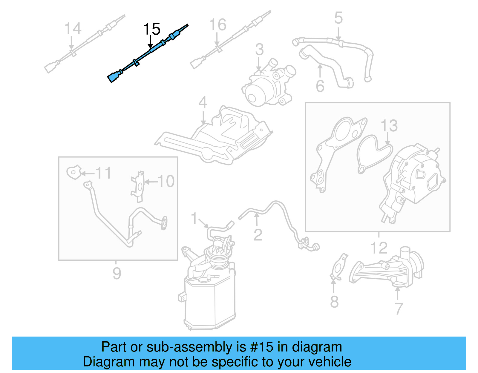 Oxygen Sensor 06A-906-262-CM - View 5